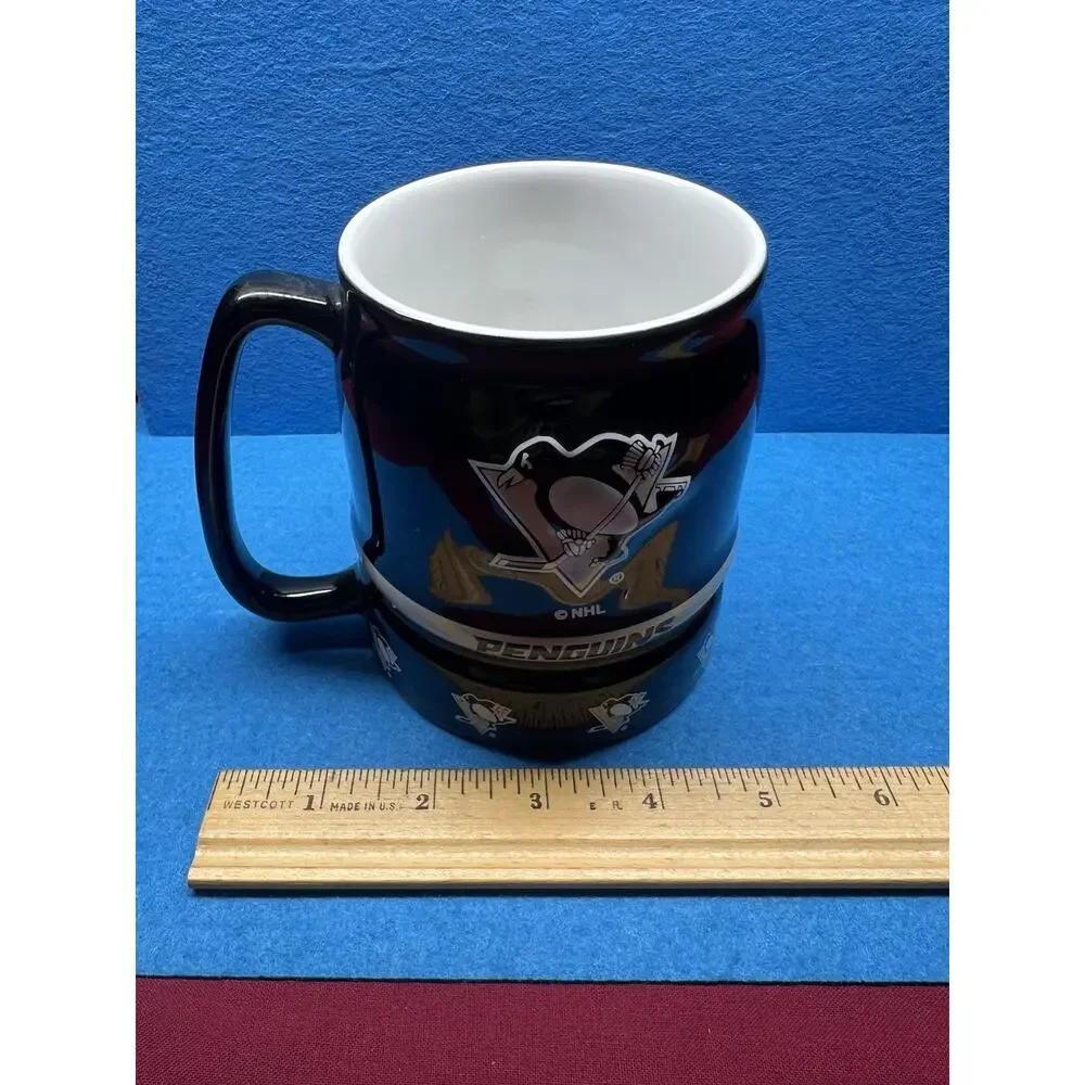Pittsburgh Penguins Hockey 3D Tankard Coffee Tea Cup Mug‎ Boelter Brands